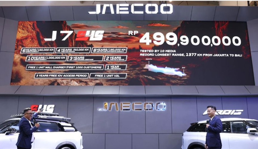 Jaecoo Resmi Luncurkan J7 SHS